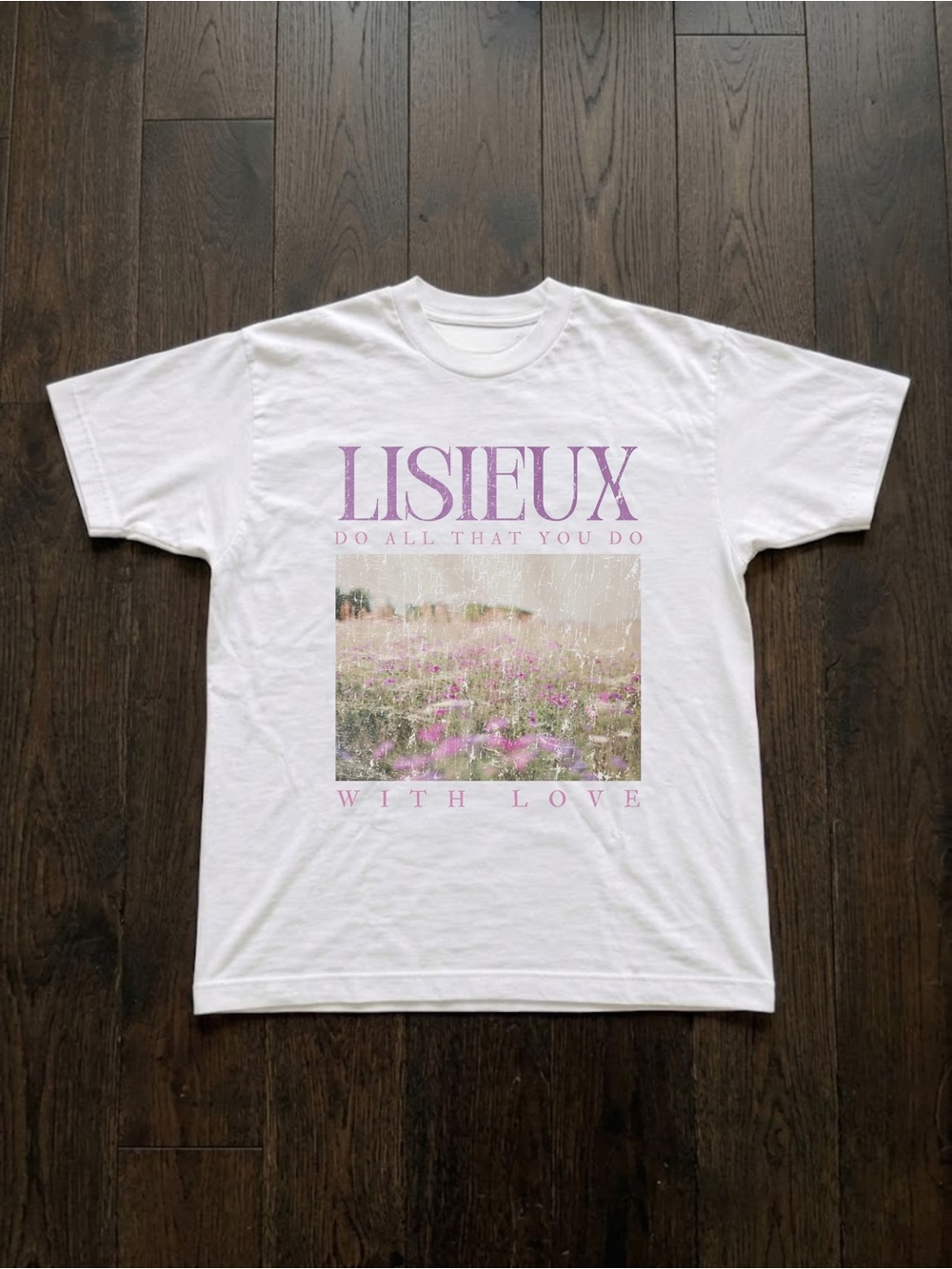 Lisieux Catholic Christian Graphic Tee Religious Gift Tee